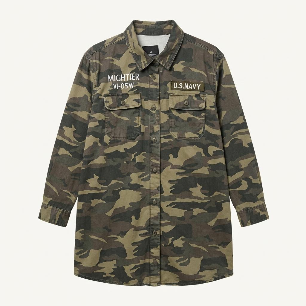 Camouflage u.s.navy shirt 1
