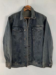 Person's denim jacket 2