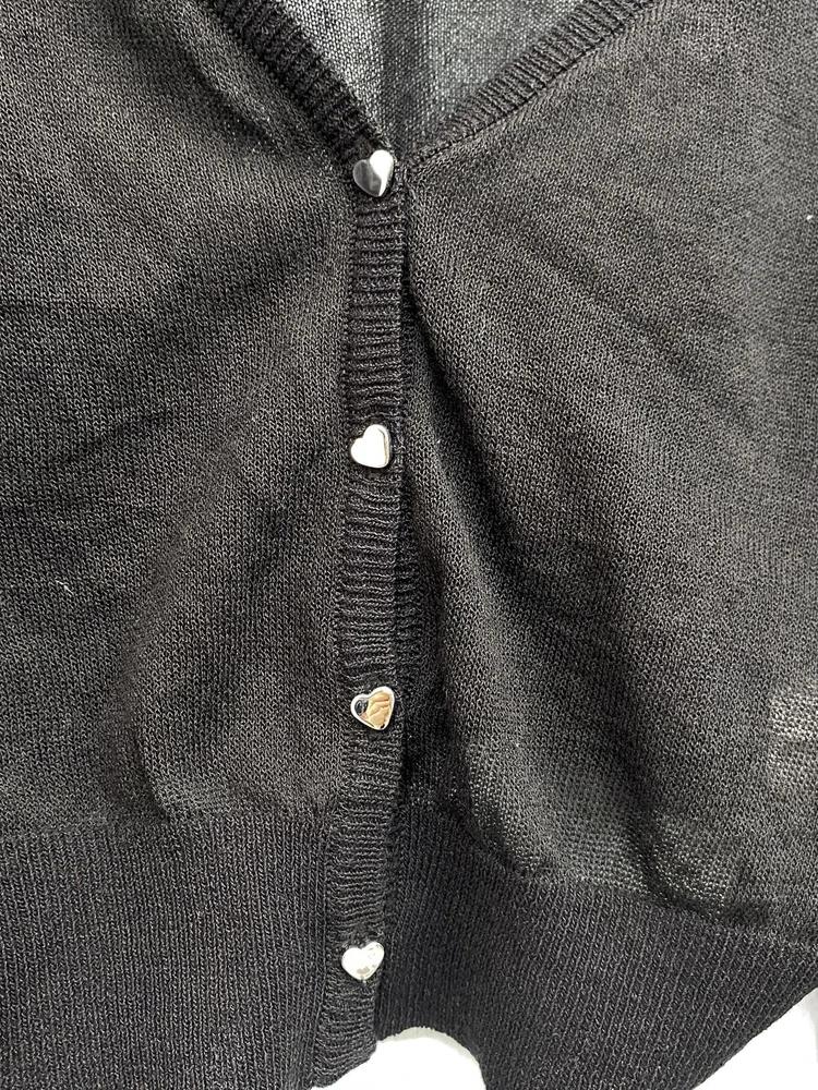 Olive Des Olive black cardigan 8