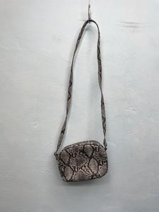 Grey snake pattern crossbody bag# 2