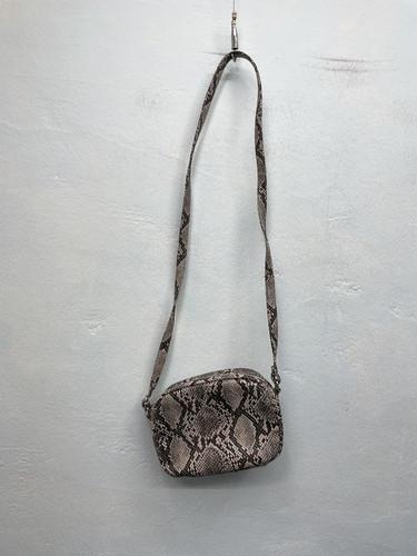 Grey snake pattern crossbody bag# 9