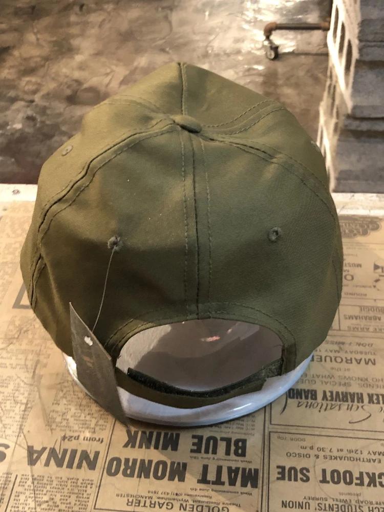 Olive green gravity graphic cap 5