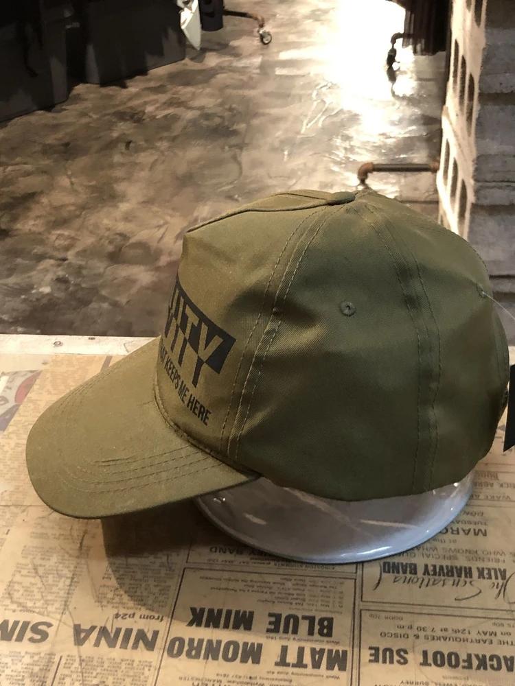 Olive green gravity graphic cap 4
