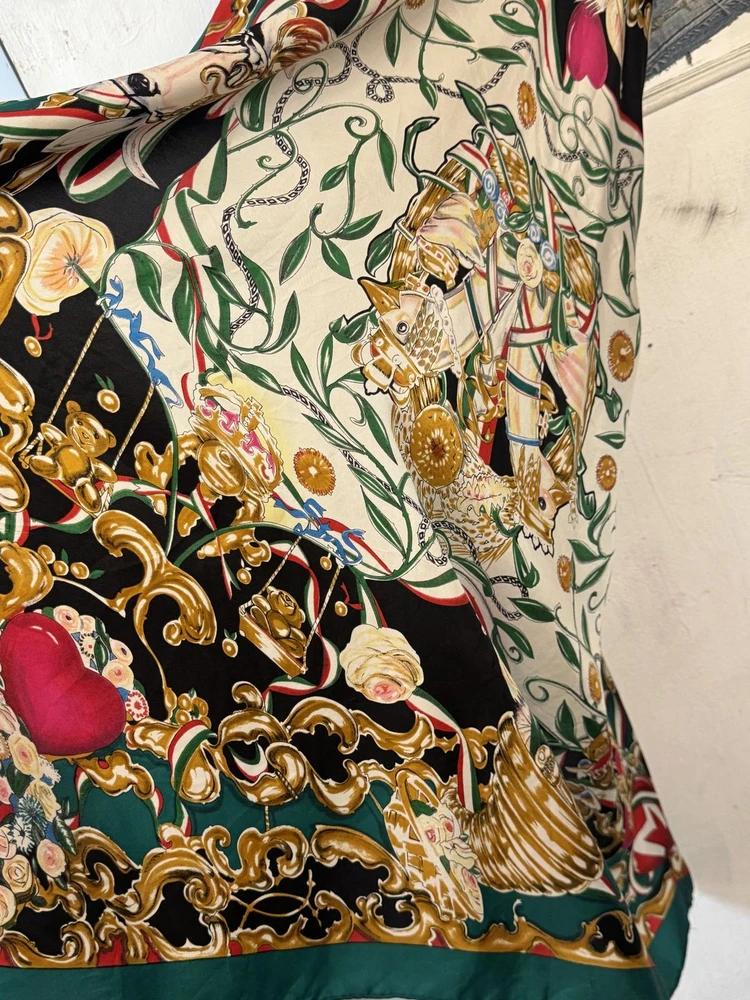 Moschinno colorful scarf 8