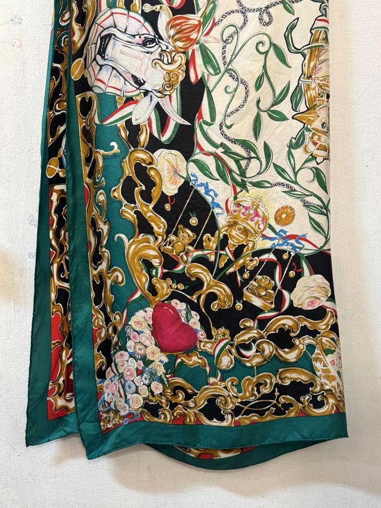 Moschinno colorful scarf 5