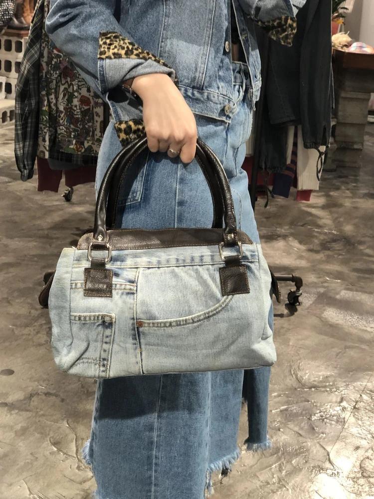 Denim tote bag 6