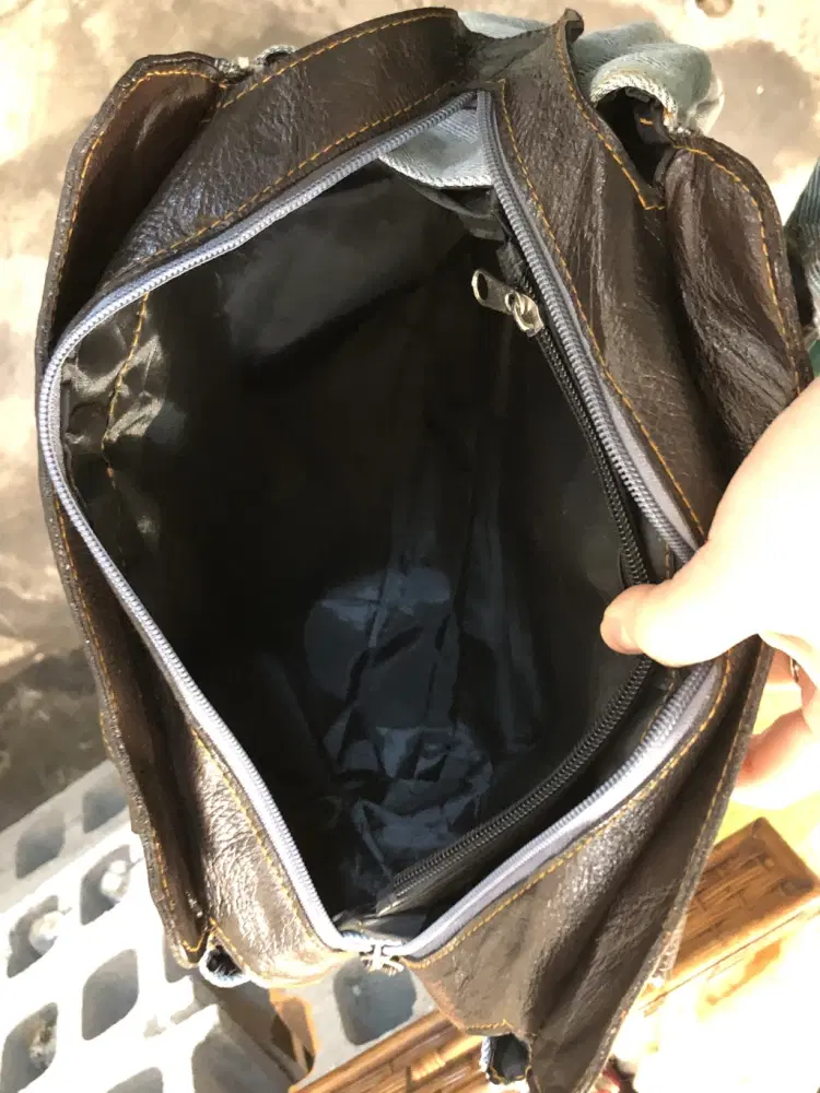 Denim tote bag 9