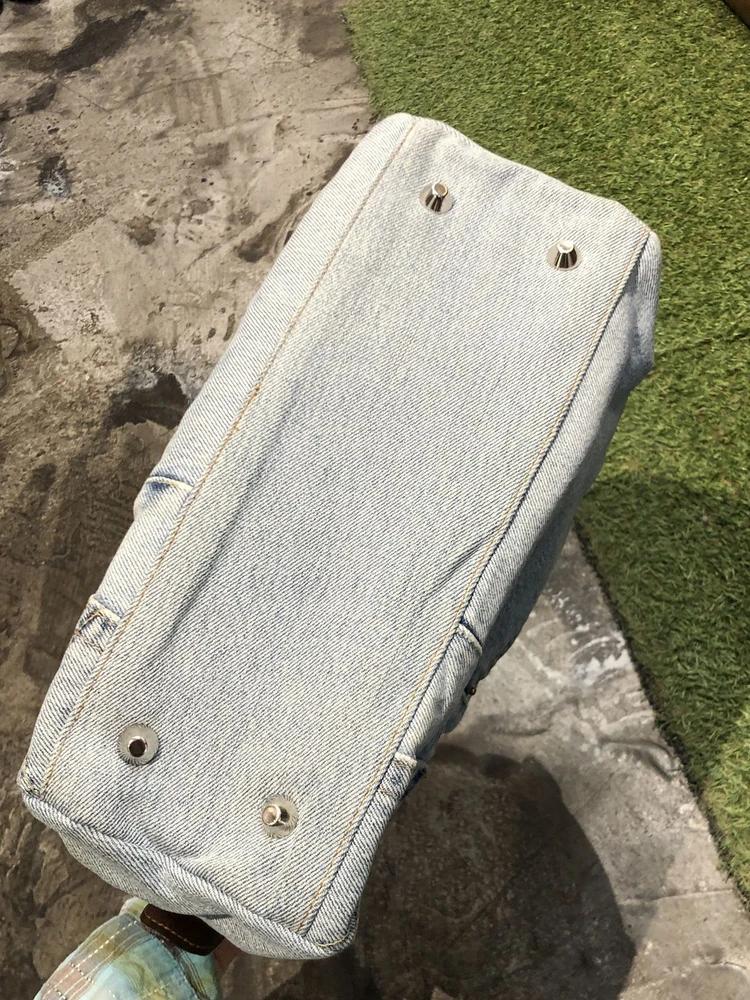 Denim tote bag 8