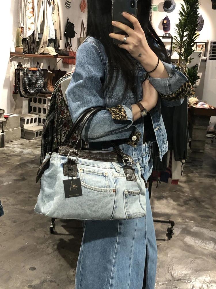 Denim tote bag 4
