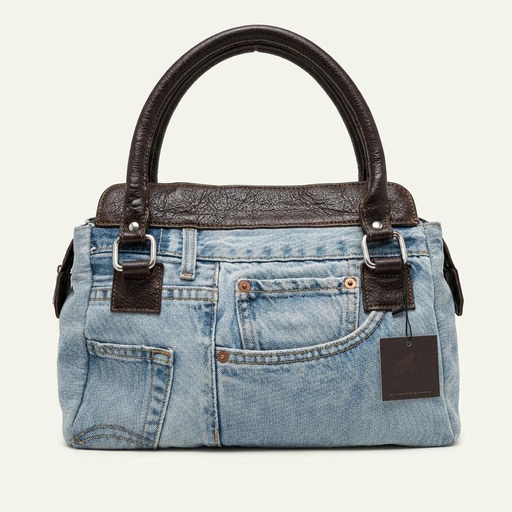 Denim tote bag 1