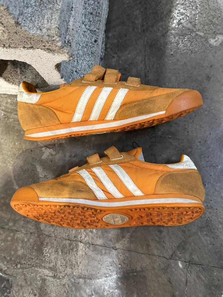 Adidas orange sneakers 4