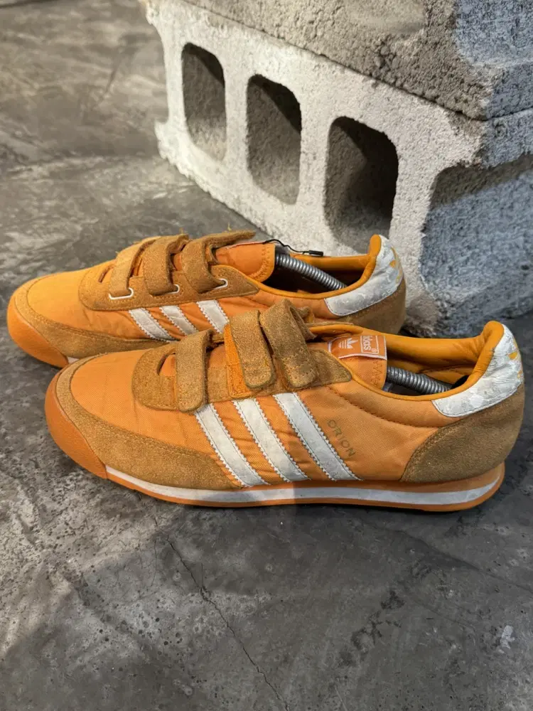Adidas orange sneakers 5