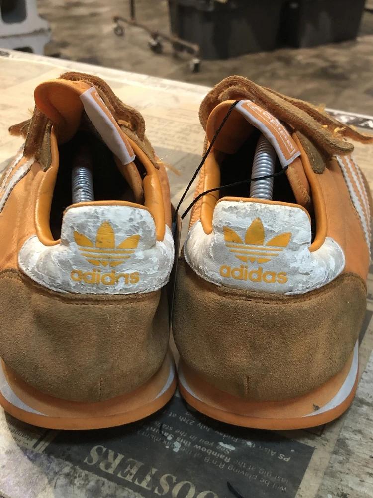 Adidas orange sneakers 6