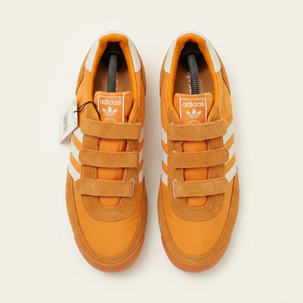 Adidas orange sneakers 1