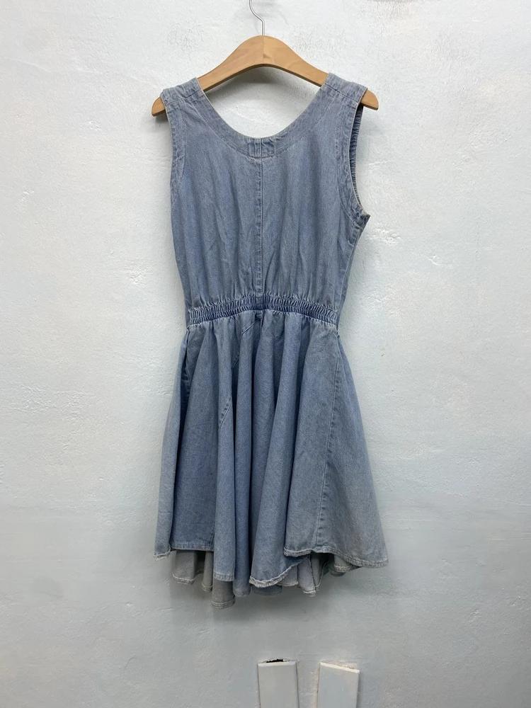 Ragazza light blue corset style denim dress* 10