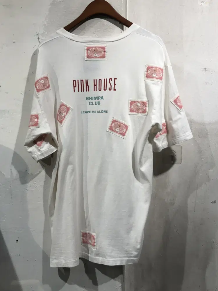 Pink House white short sleeve t-shirt +to 10