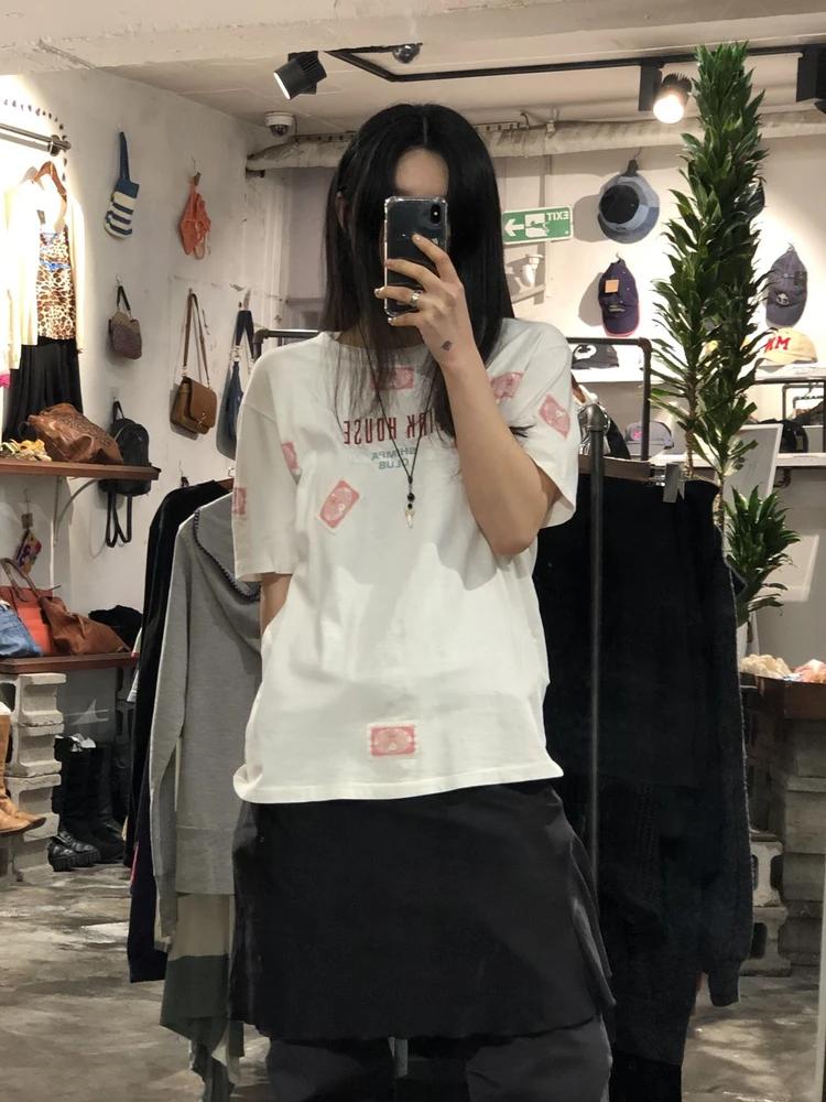 Pink House white short sleeve t-shirt +to 3
