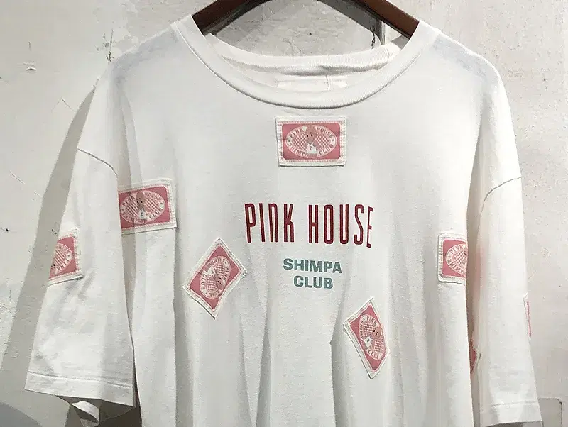 Pink House white short sleeve t-shirt +to 7