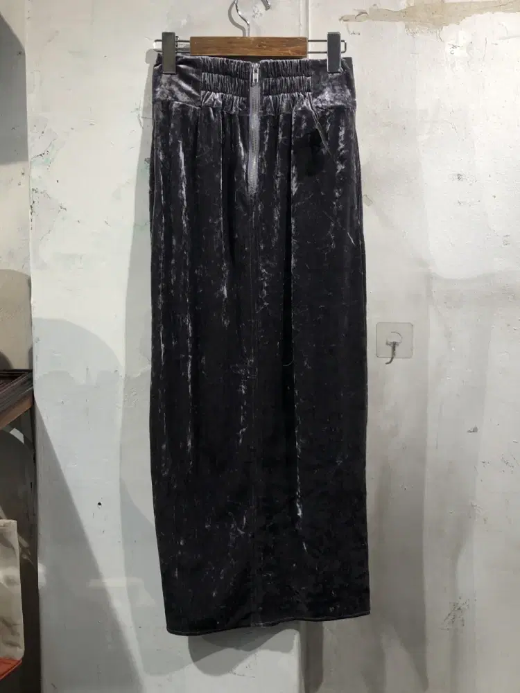 Purple gray long skirt +to 10