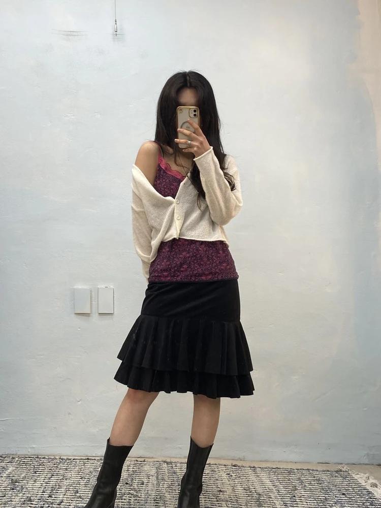 Cream cardigan* 3
