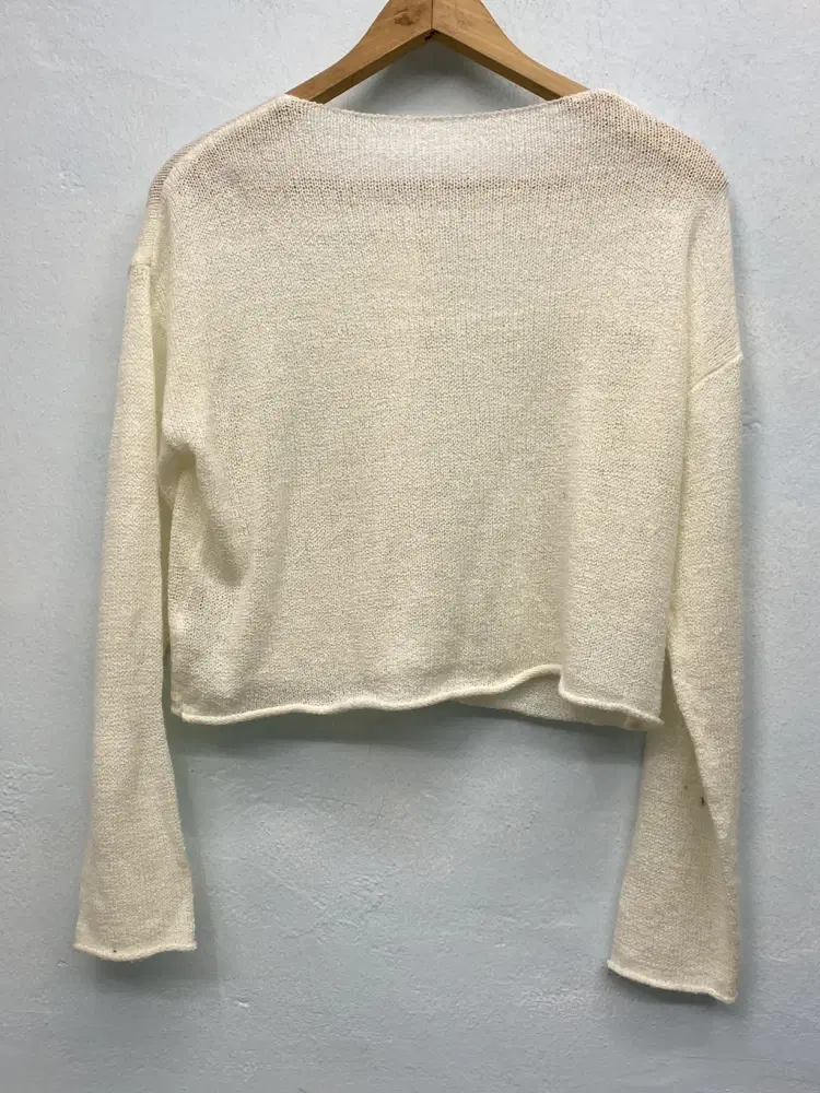 Cream cardigan* 11