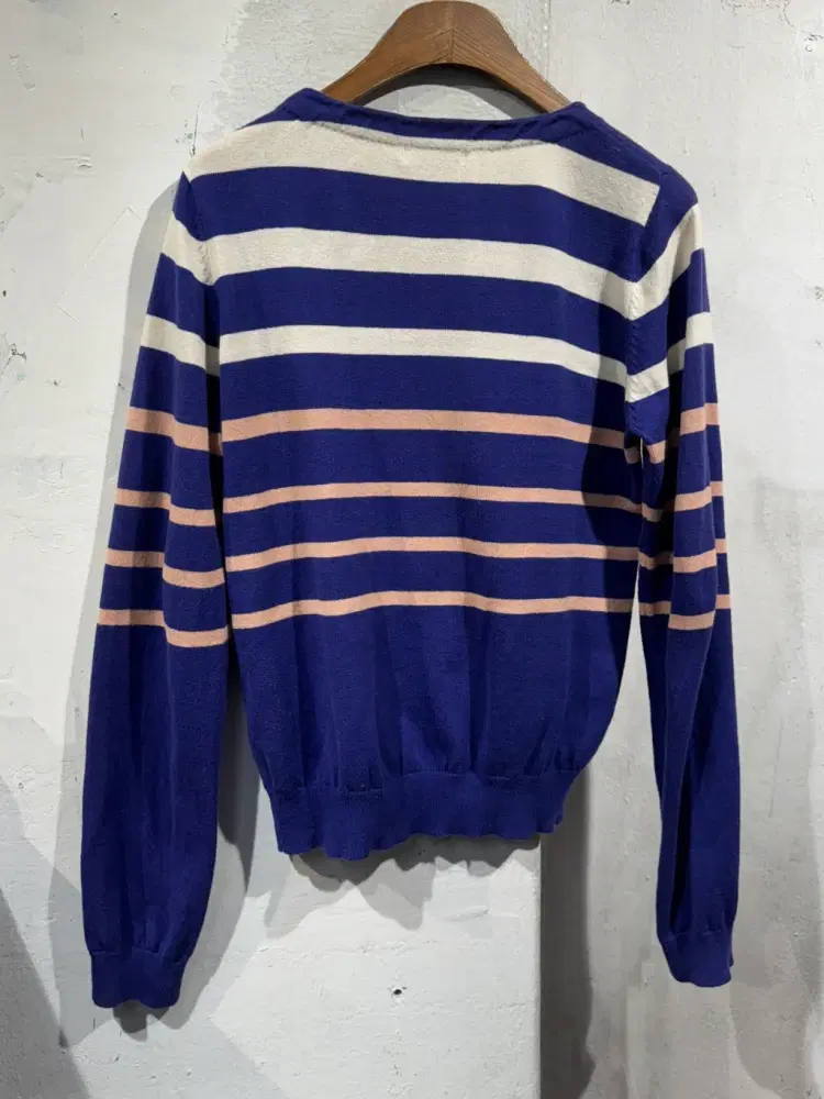 Mystic purple striped cardigan +to 7