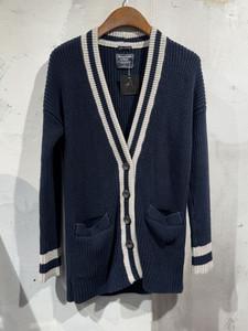 Abercrombie & Fitch navy cardigan +to 2