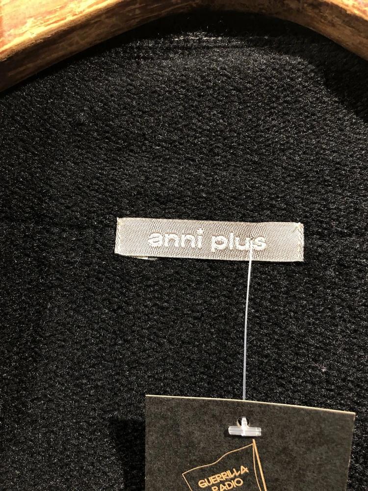 Anni Plus black wool blazer cardigan +to 10