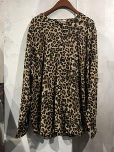 Van Heusen Studio leopard blouse +to 2