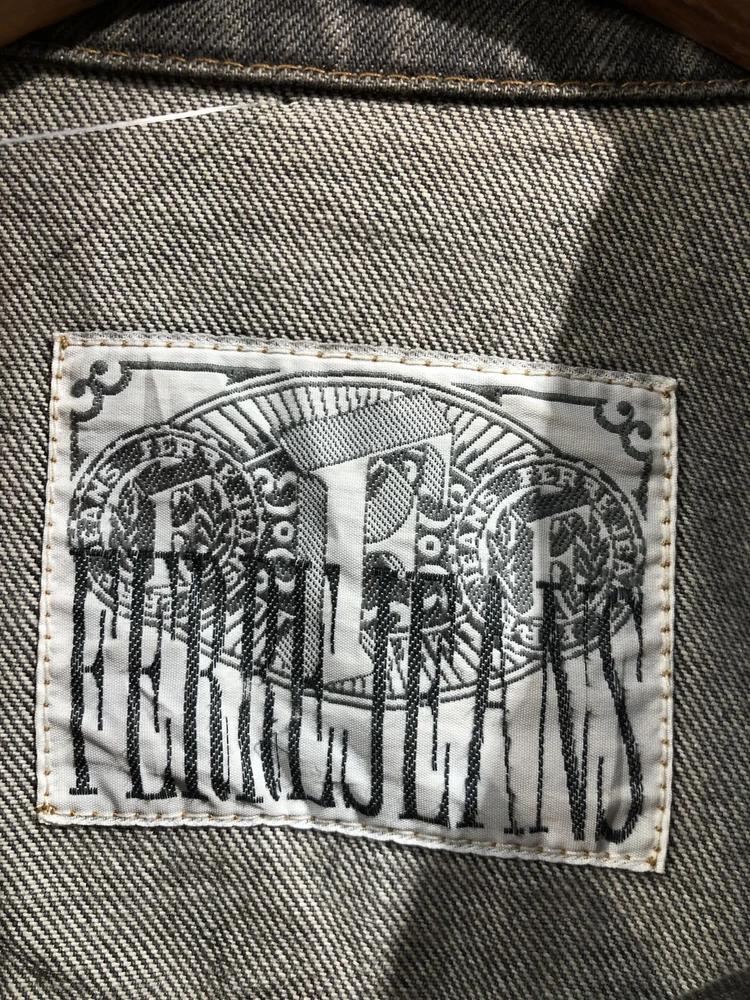 Ferre Jeans dark gray denim jacket +to 10