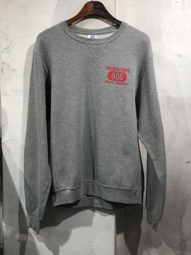 Russell Athletic gray sweatshirt +to 8