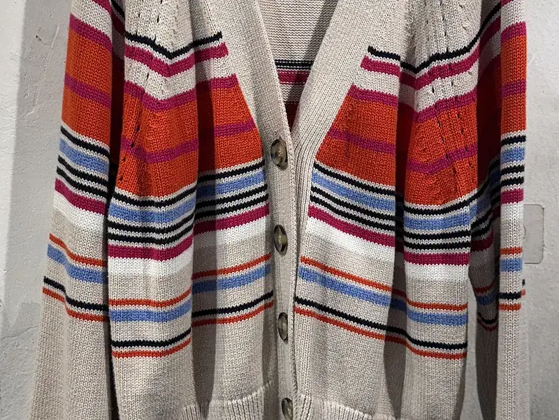 Gap color-block striped cardigan +to 6
