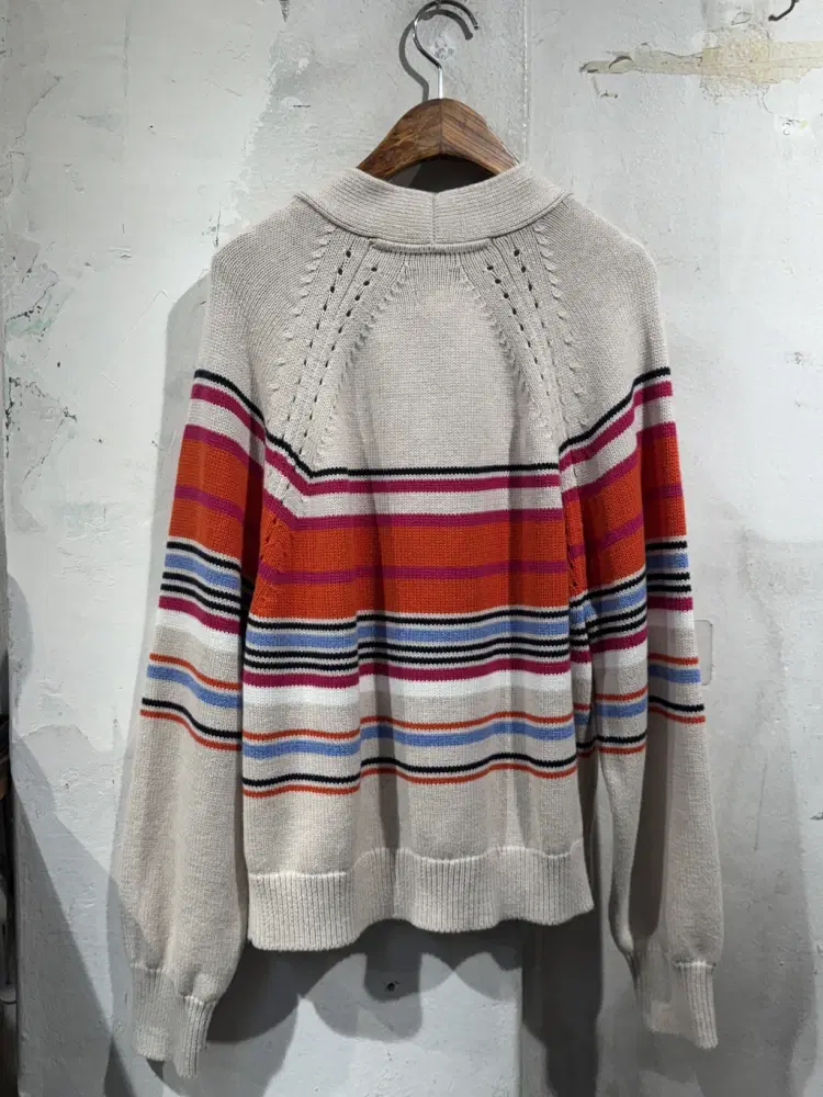 Gap color-block striped cardigan +to 8
