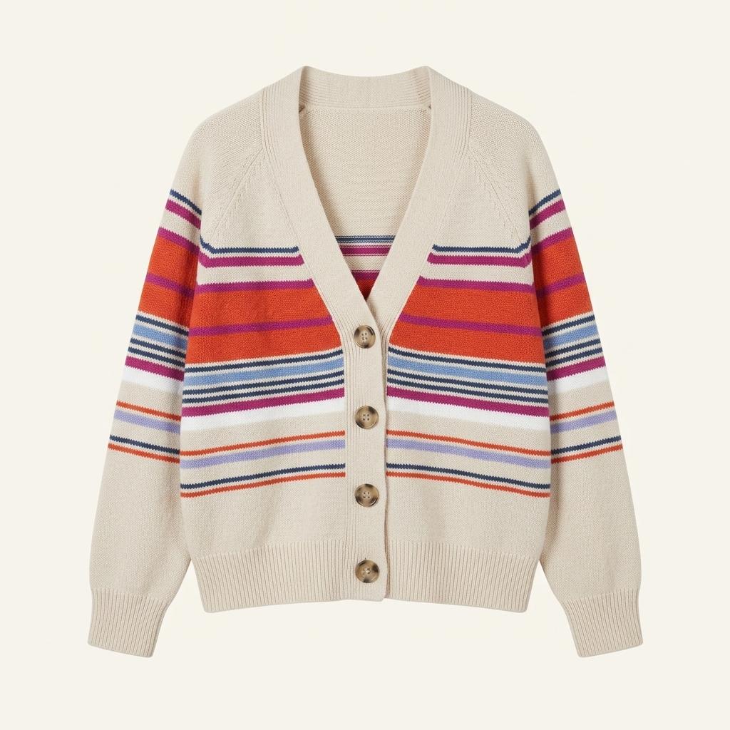 Gap color-block striped cardigan +to 1