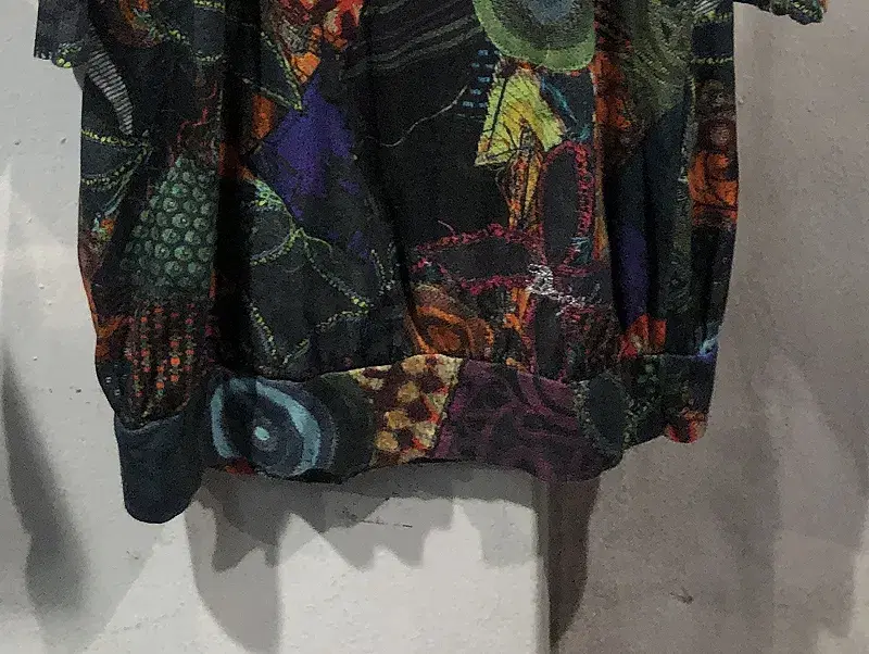 Desigual blue patterned midi onepiece +to 6