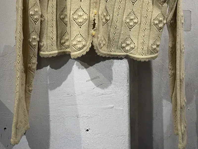 Peyton Place oatmeal cardigan +to 6