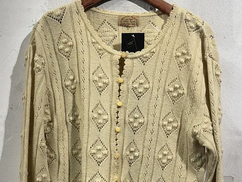 Peyton Place oatmeal cardigan +to 5