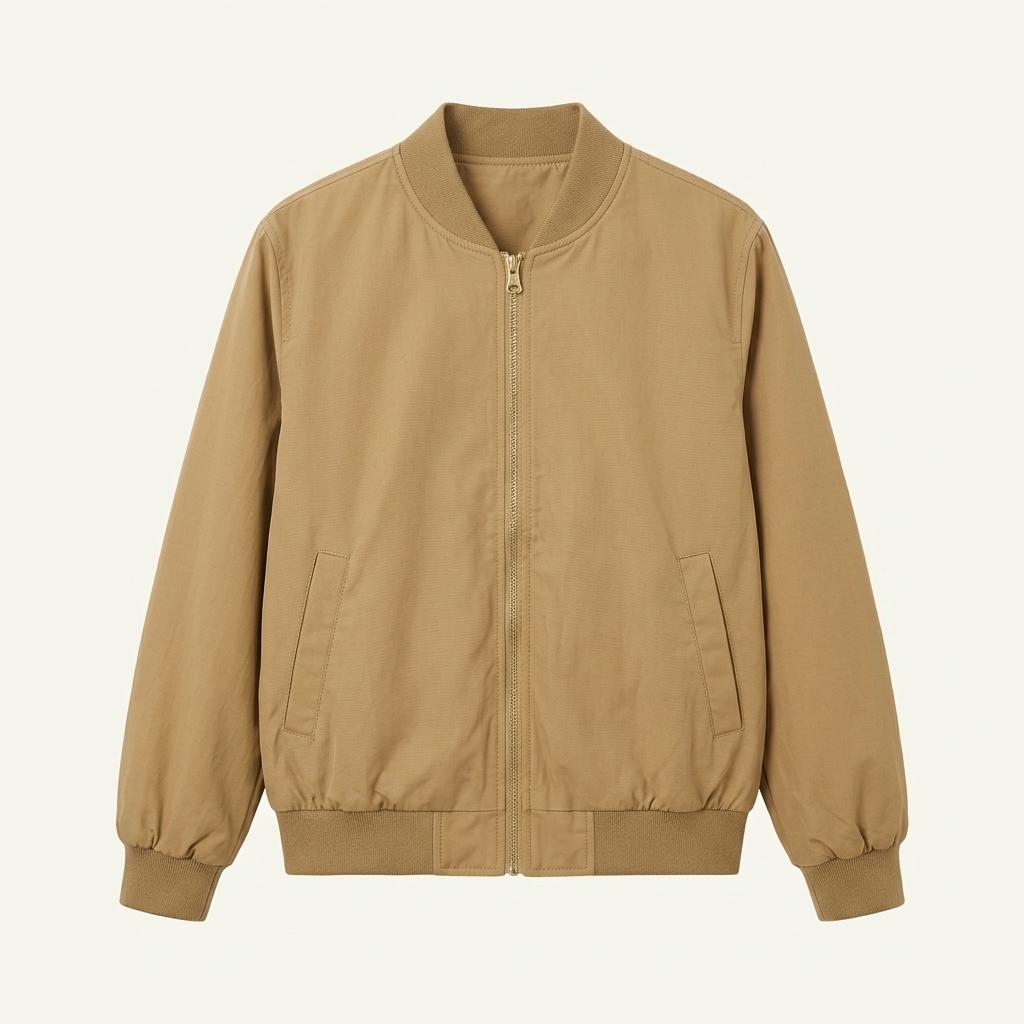 Niko And ... beige bomber jacket +to 1