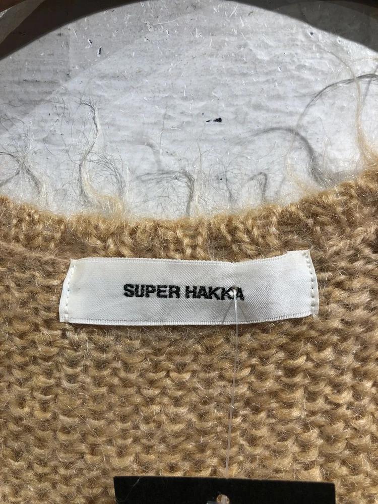 Super Hakka camel mohair sweater vest +to 11