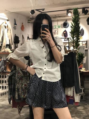 To B. By Agnes B. white blouse +to 11