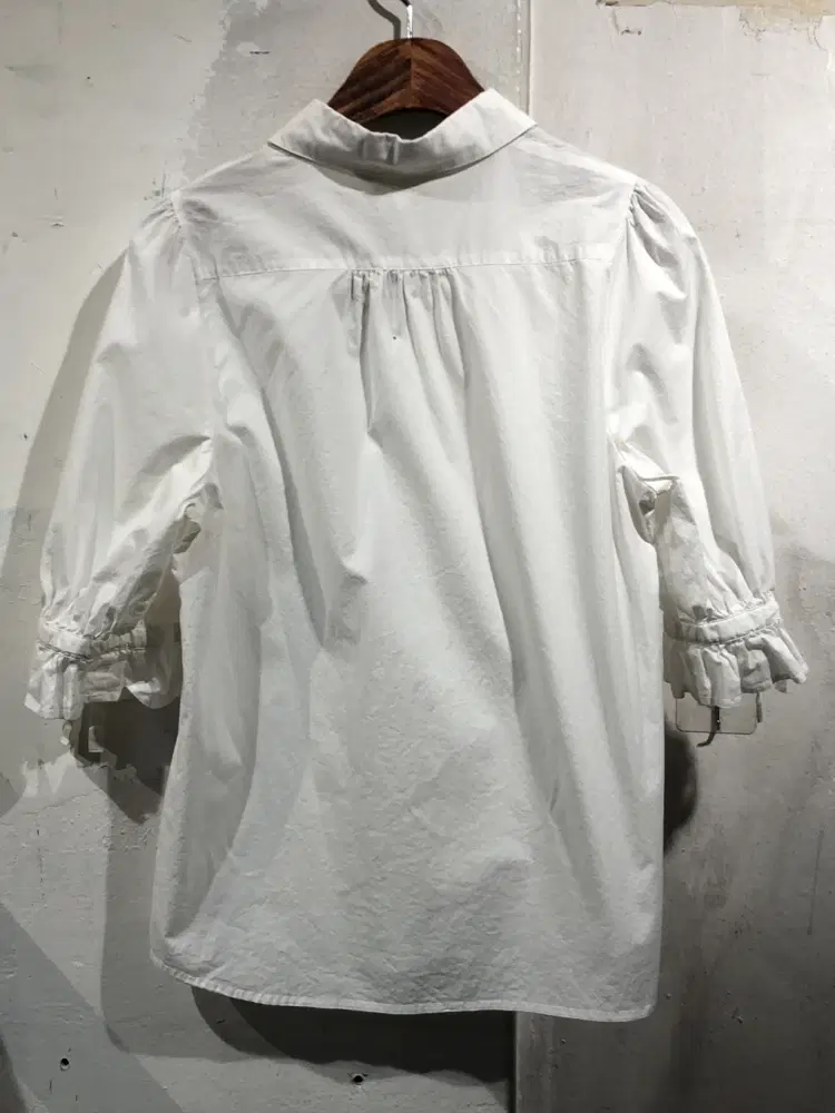 To B. By Agnes B. white blouse +to 8