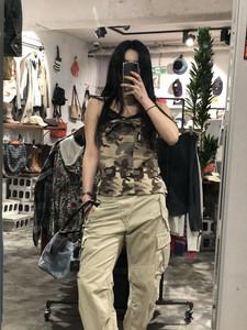 Khaki camo mini skirt +to 2