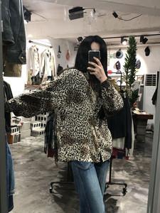 Brown leopard blouse+to 2
