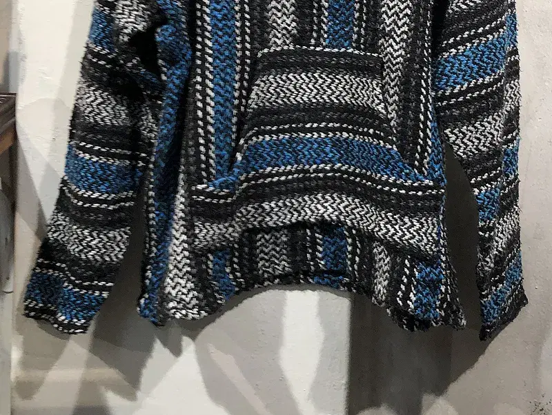 Baja Joe blue mexican baja hoodie +to 5