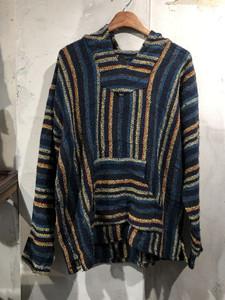 Canyon navy mexican baja hoodie +to 2