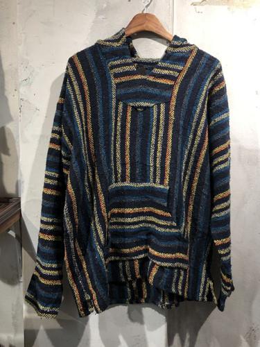 Canyon navy mexican baja hoodie +to 8