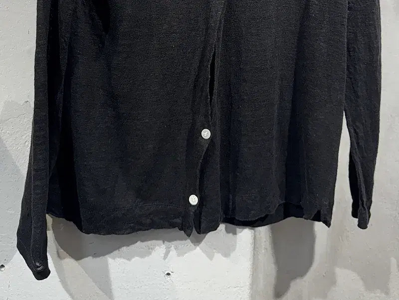 Decontractee black cardigan+to 6