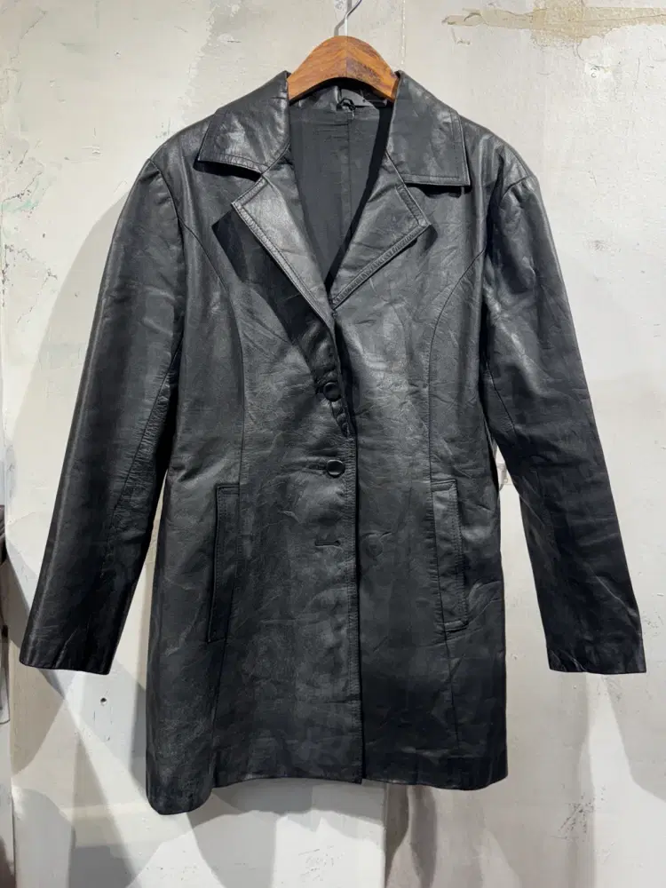 Black leather jacket +to 5