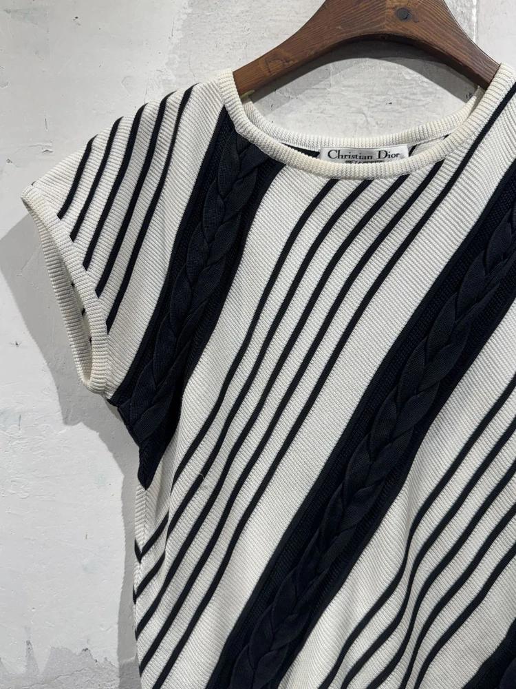Christian Dior diagonal details sweater_f 5