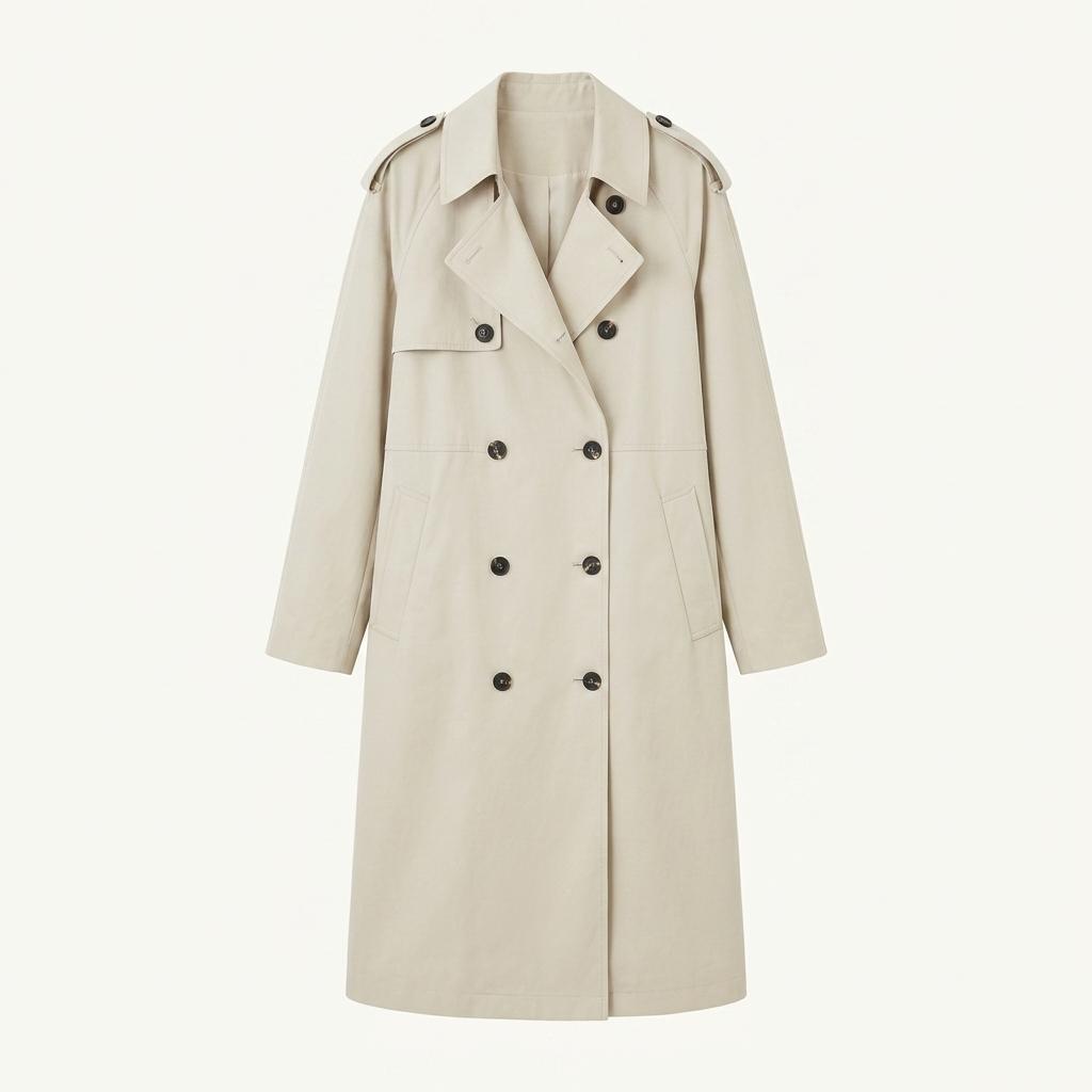 Burberrys beige trench coat_f 1